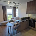 Lejlighed Sokolska 30 Towers - New- Lux- Parking- Sauna- Gym -and The View Katowice
