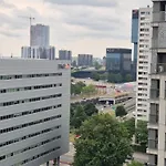 Sokolska 30 Towers - New- Lux- Parking- Sauna- Gym -and The View Lejlighed Katowice