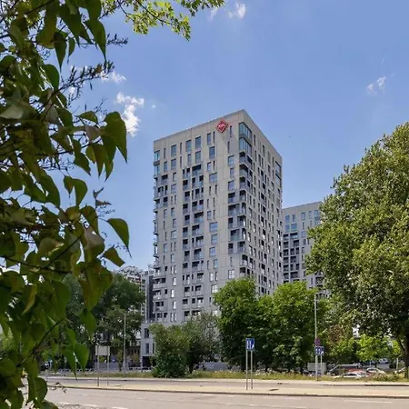 Sokolska 30 Towers - Klimatyzacja- Lux- Parking- Sauna- Gym -and The View アパート *