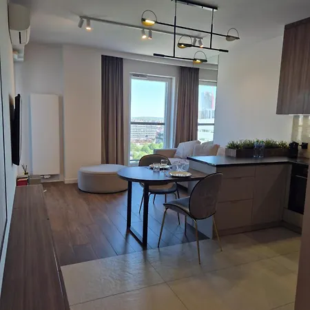 Sokolska 30 Towers - New- Lux- Parking- Sauna- Gym -and The View