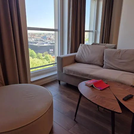 Sokolska 30 Towers - New- Lux- Parking- Sauna- Gym -and The View *
