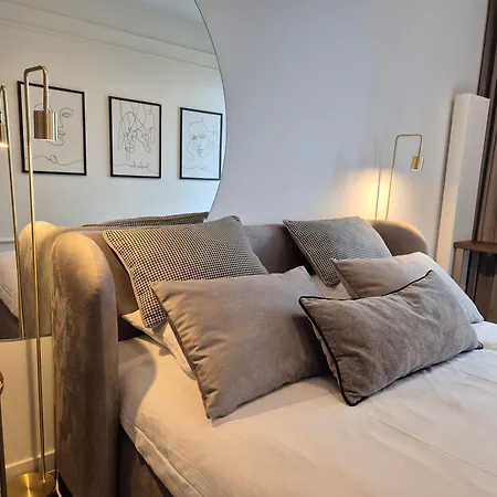 Апартаменты Sokolska 30 Towers - New- Lux- Parking- Sauna- Gym -and The View Катовице