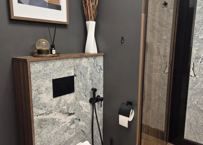 아파트 Sokolska 30 Towers - New- Lux- Parking- Sauna- Gym -and The View *