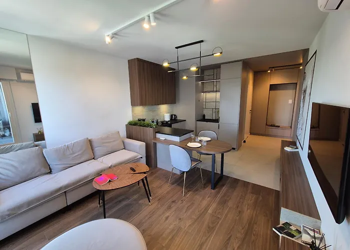 Sokolska 30 Towers - New- Lux- Parking- Sauna- Gym -and The View *